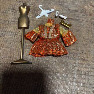 Topper Dawn doll clothes Dizzy Girl Brocade For Me 1619